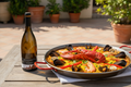 Paella de marisco con Sisquella