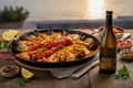 Paella de mariscos con Jan Blanc