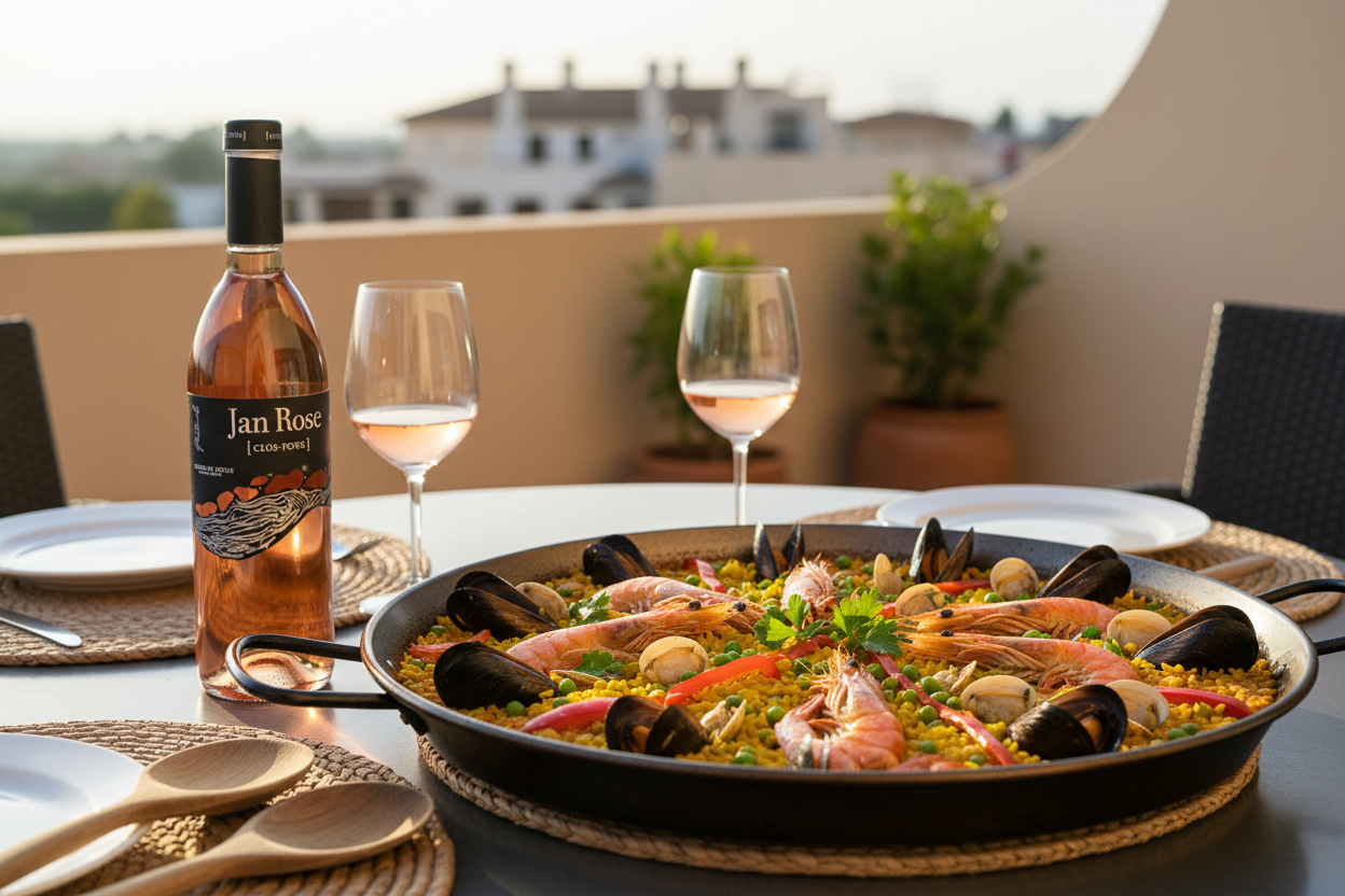 Paella de mariscos