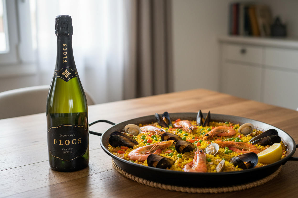 Paella de mariscos