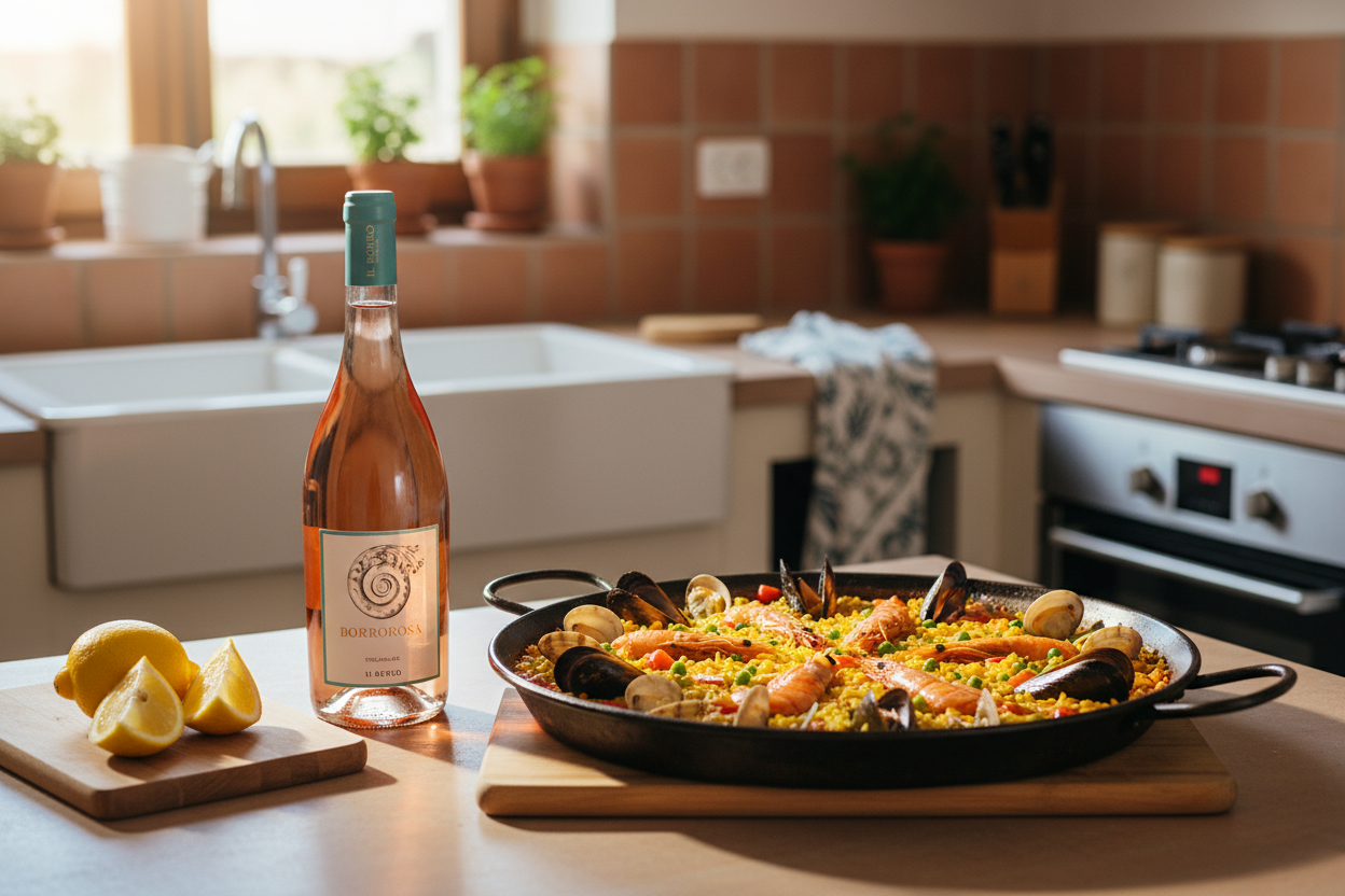 Paella de mariscos
