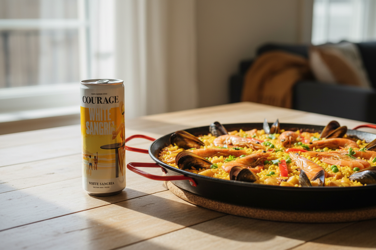 Paella de mariscos