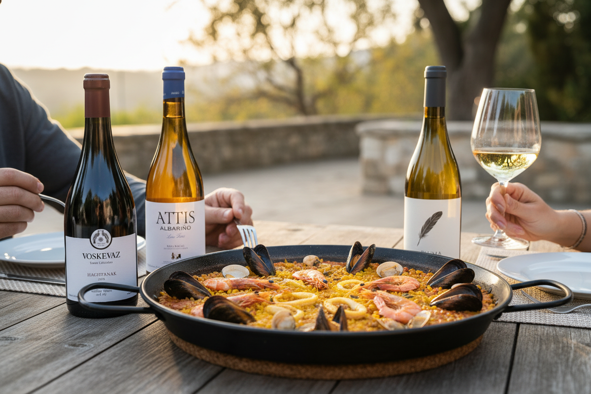Paella de mariscos