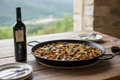 Paella de montaña con setas