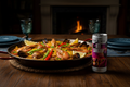 Paella mixta con Sangría Courage