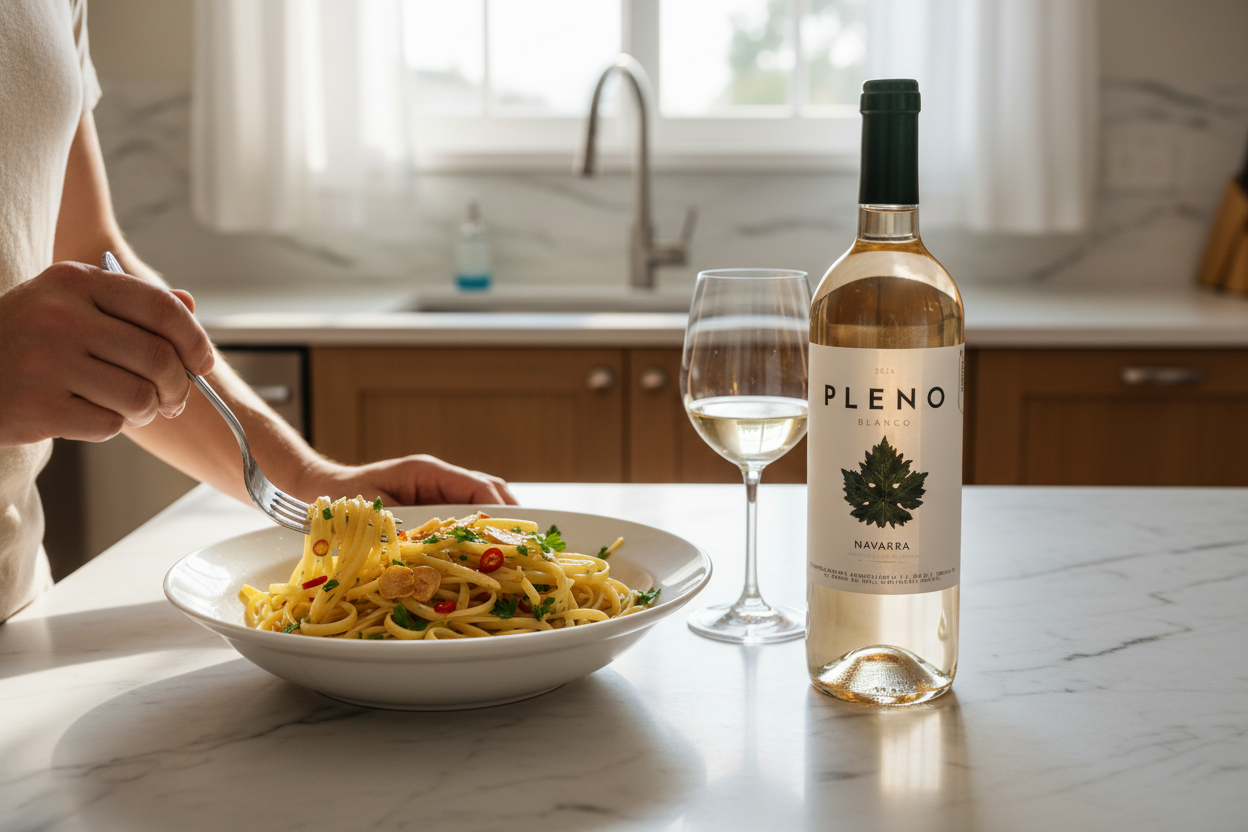 Pasta al óleo
