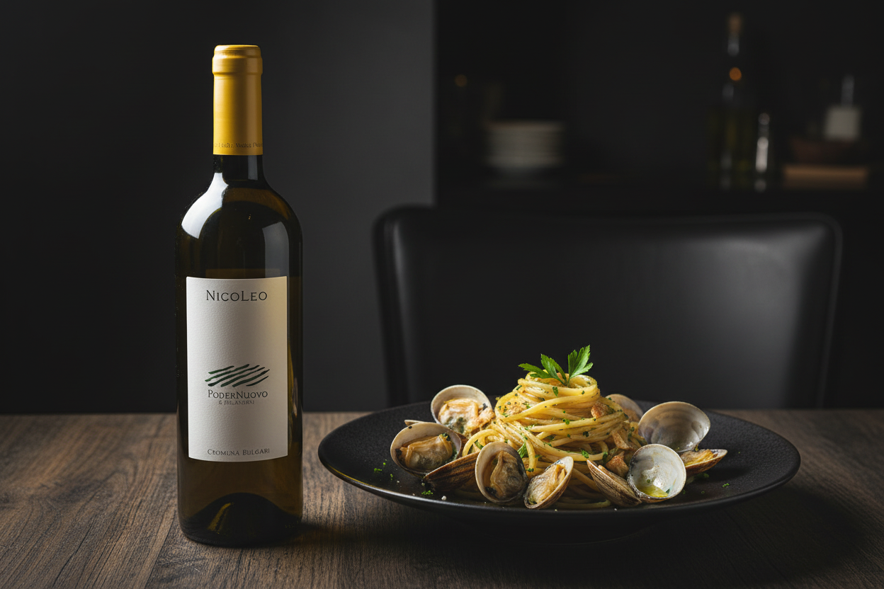 Pasta alle vongole con Nicoleo