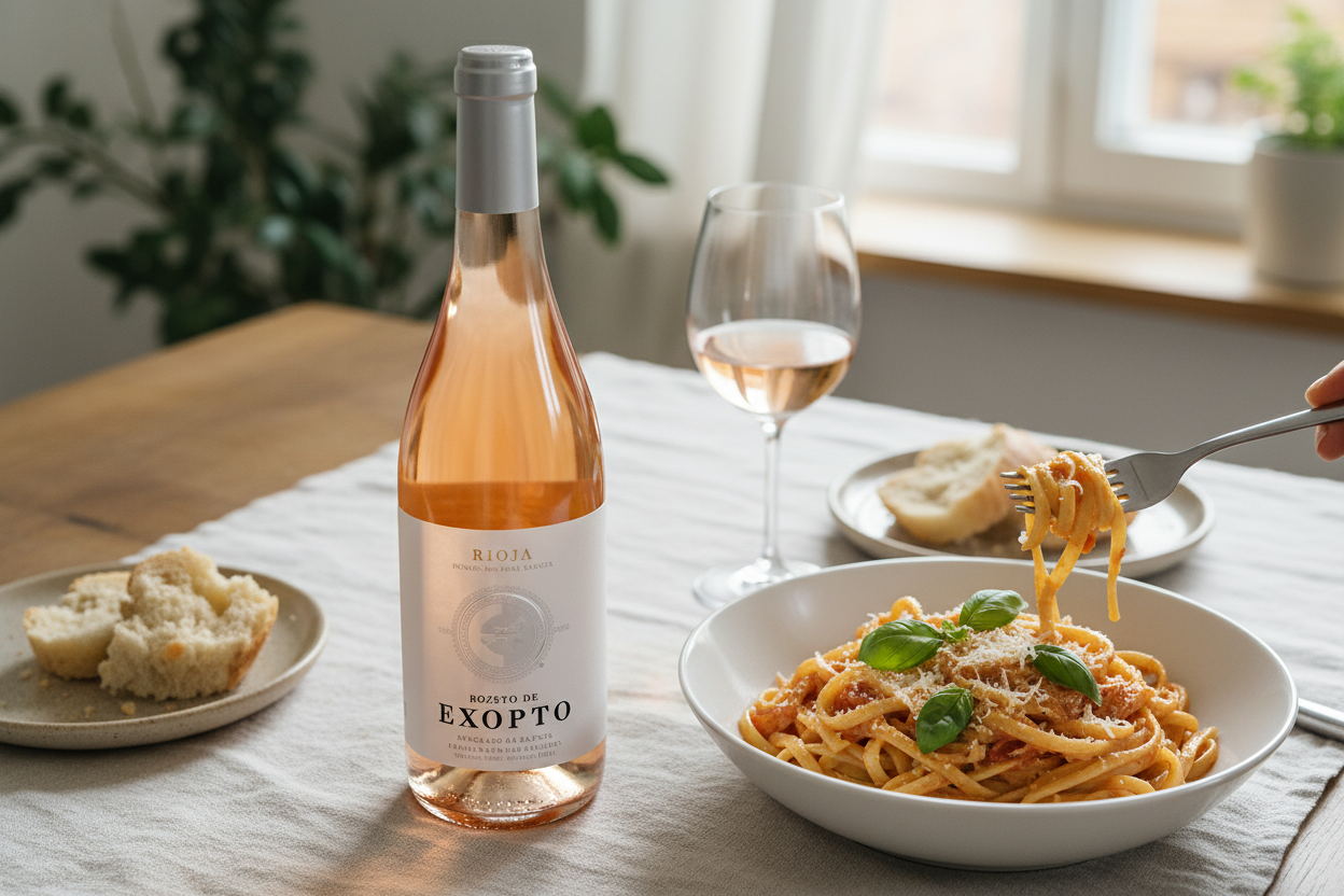 Pasta con Bozeto de Exopto Rosado