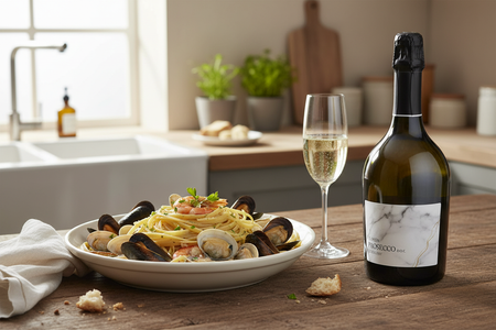 Pasta con mariscos