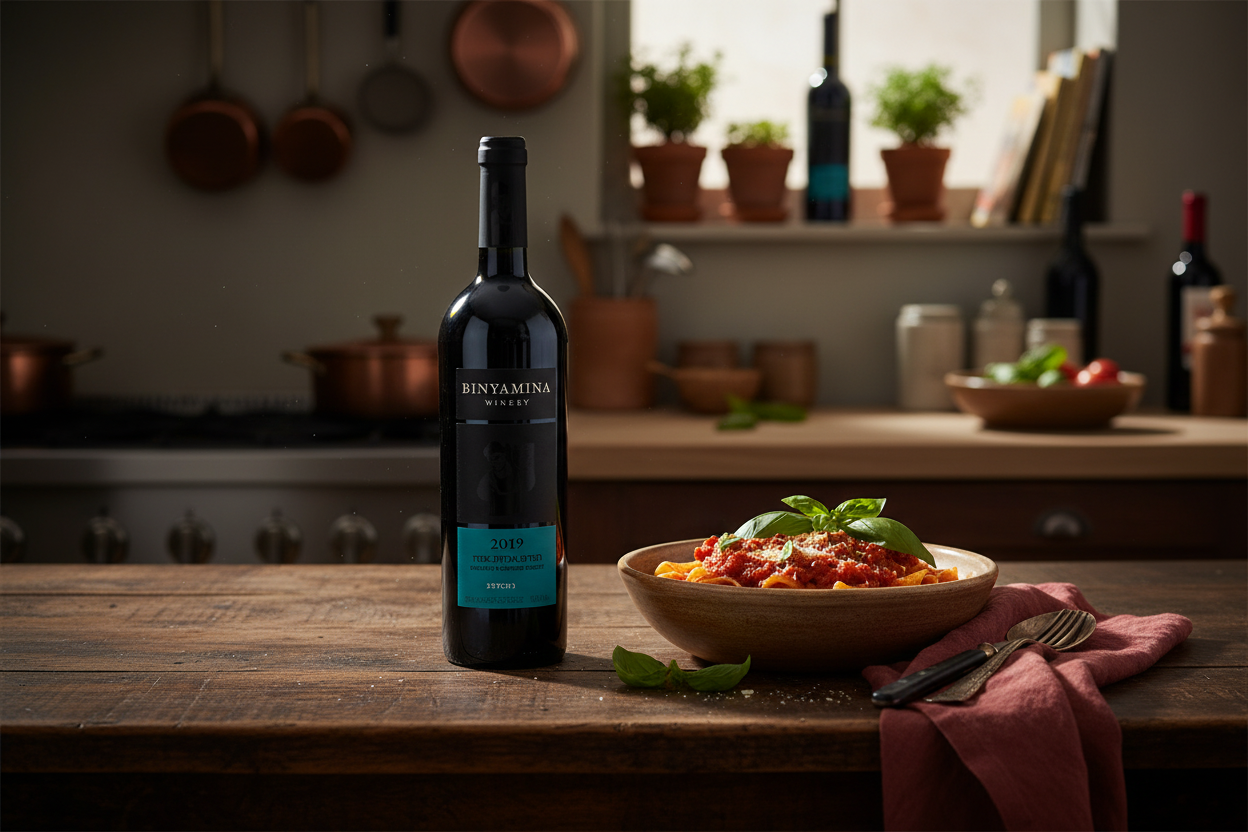 Pasta con salsa de tomate