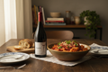 Pasta con salsa roja