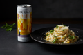 Pasta cremosa con Espumoso Courage