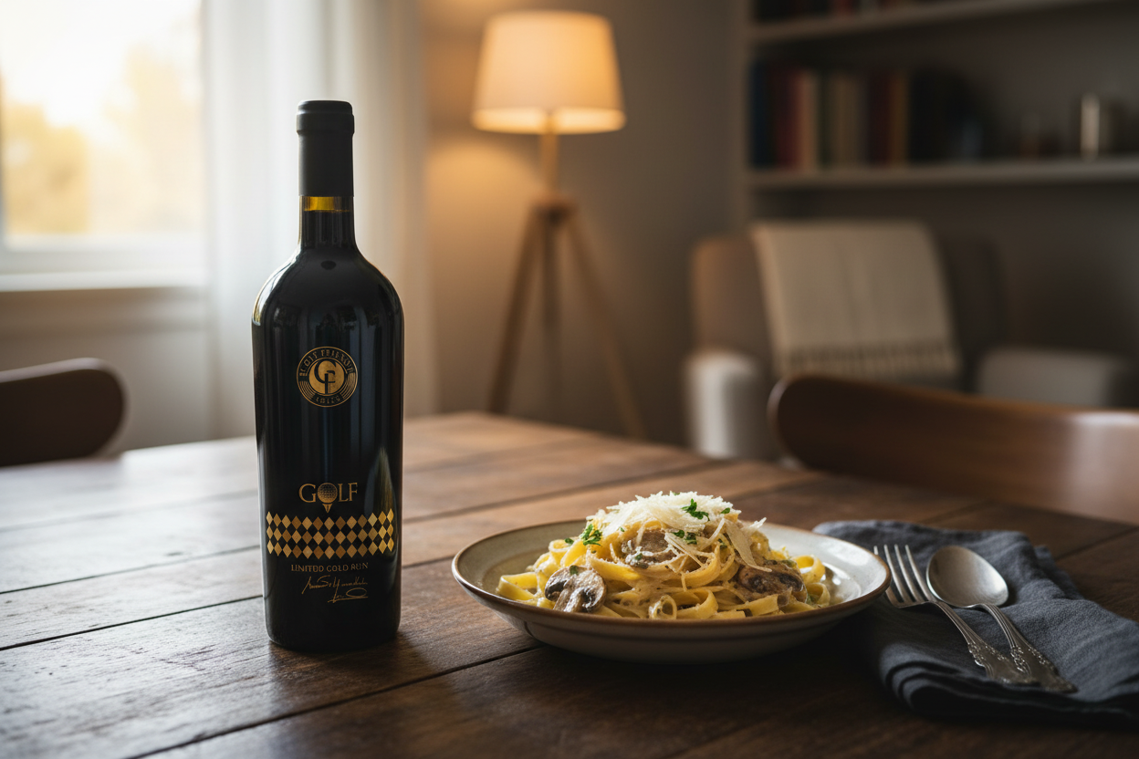 Pasta cremosa con Golf Limited Edition