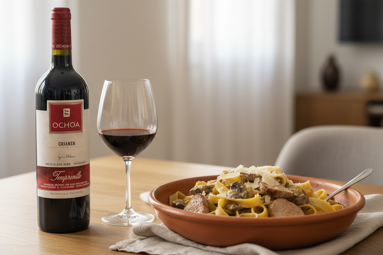 Pasta solomillo ibérico