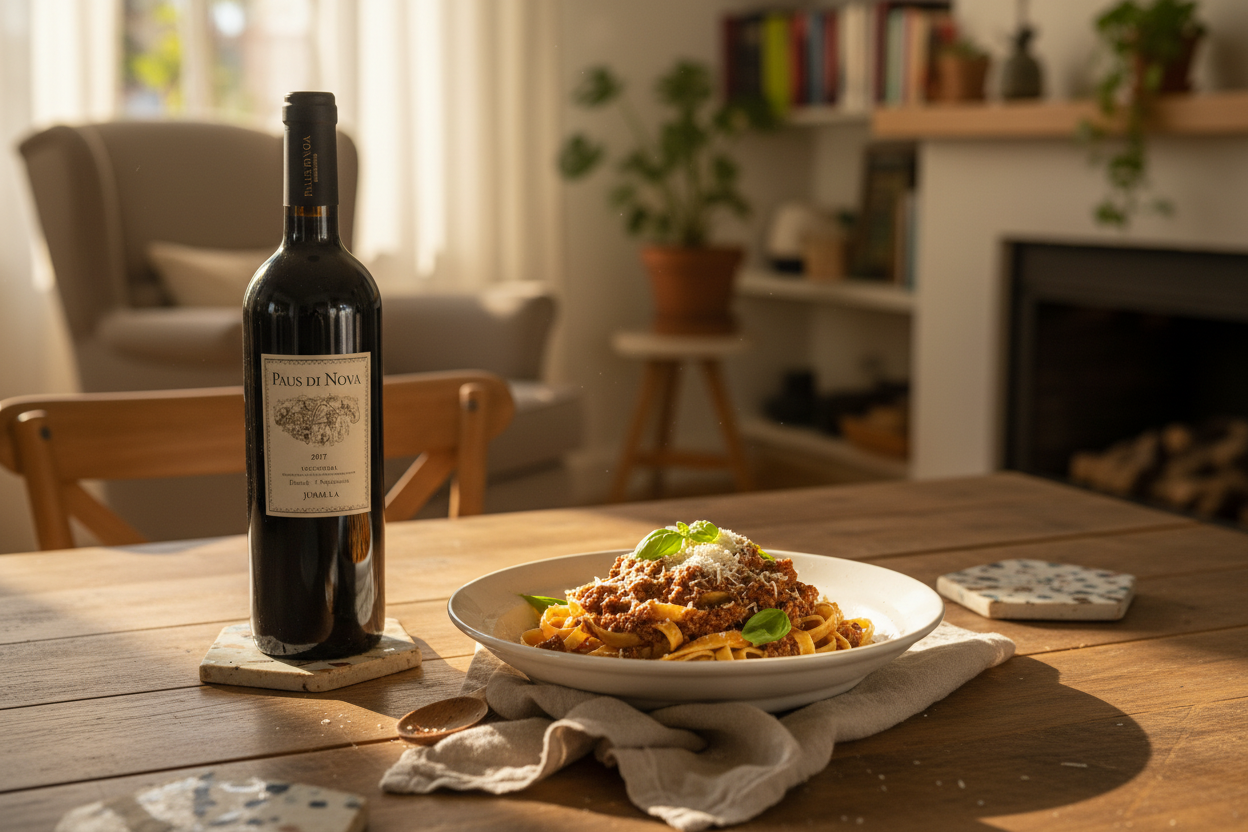Pastas con ragú