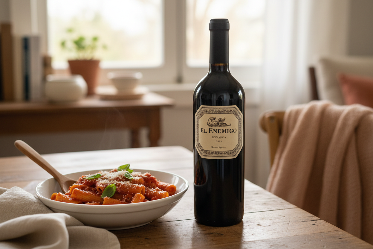 Pastas con salsas rojas