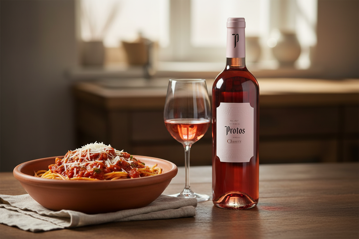 Pastas con tomate