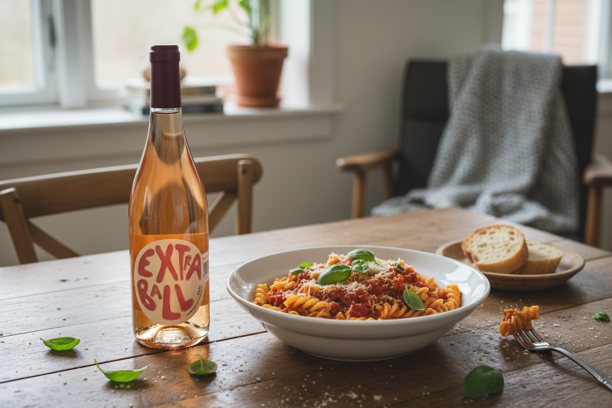 Pastas con tomate