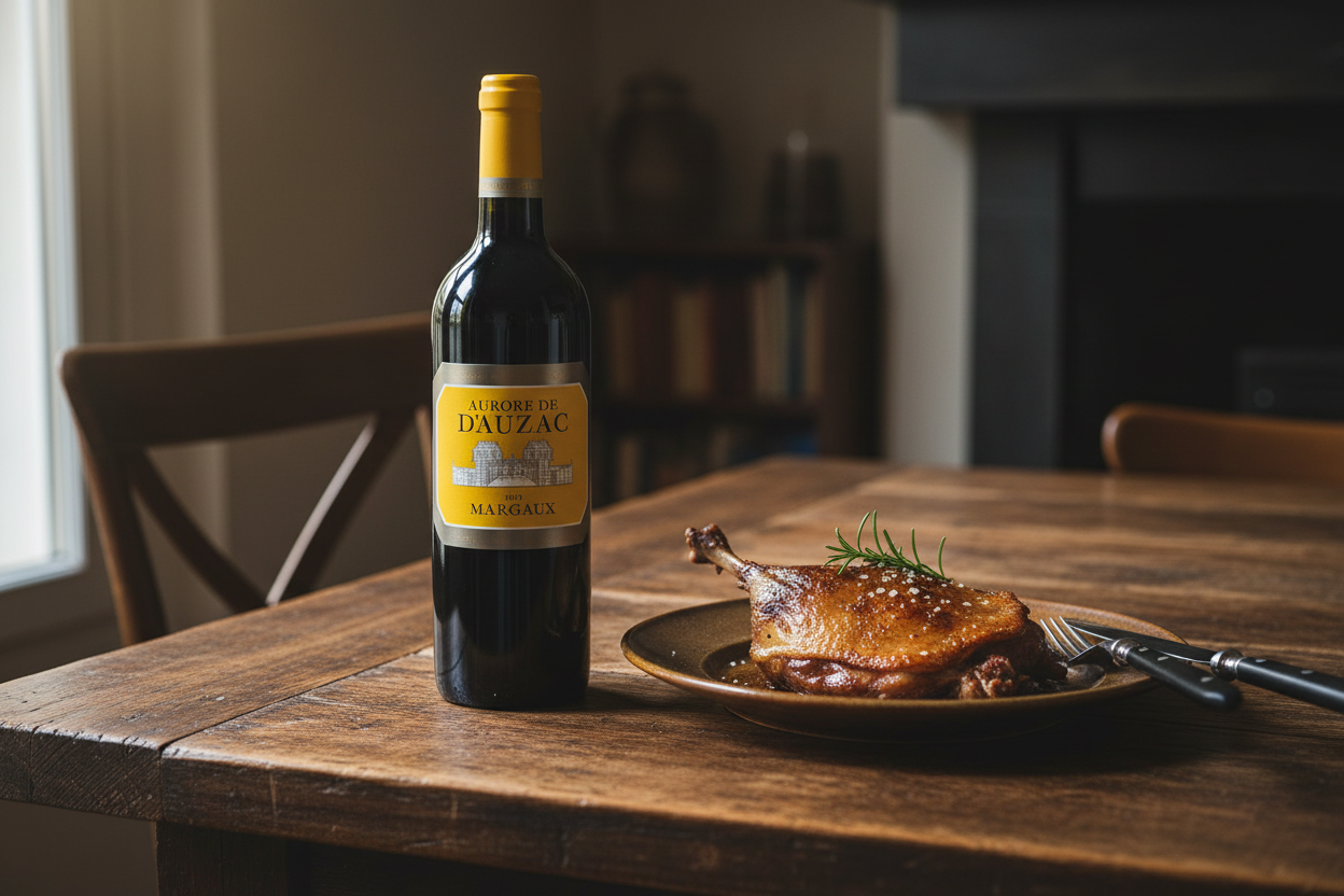 Pato confitado — Château Dauzac