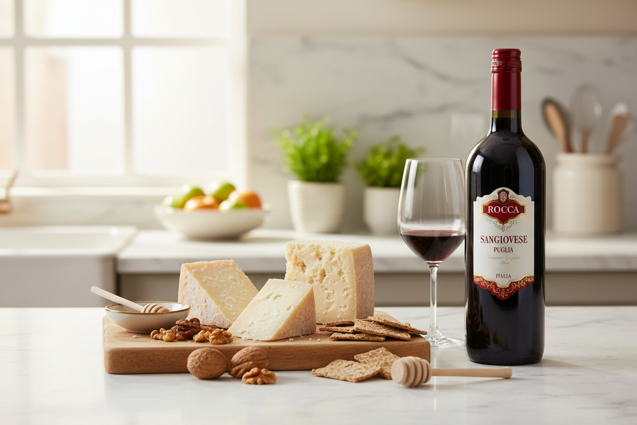 Pecorino y Parmigiano