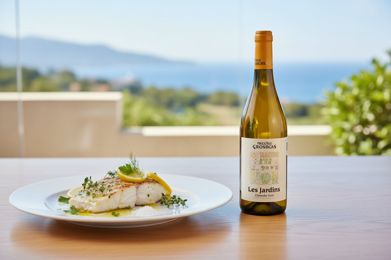 Pescados blancos con Les Jardins
