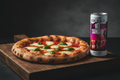 Pizza a la leña con Sangría Courage