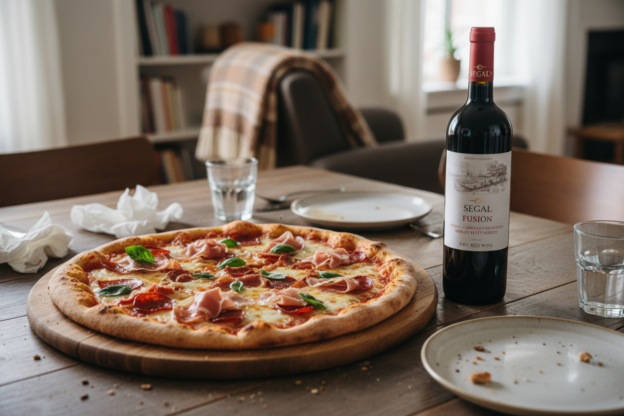 Pizza carnes frías