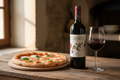 Pizza con La Segreta Rosso