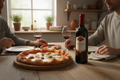 Pizza de horno de leña