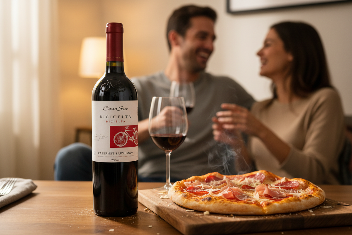 Pizza rústica de carnes frías