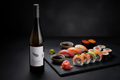 Pluma Alvarinho con sushi