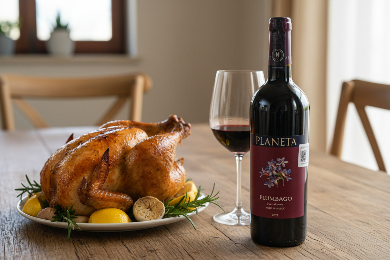 Pollo con Planeta Plumbago