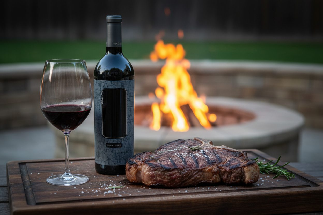 Porterhouse a la leña