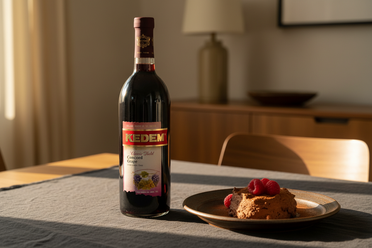 Postres cremosos — Kedem Concord Kal 750ml