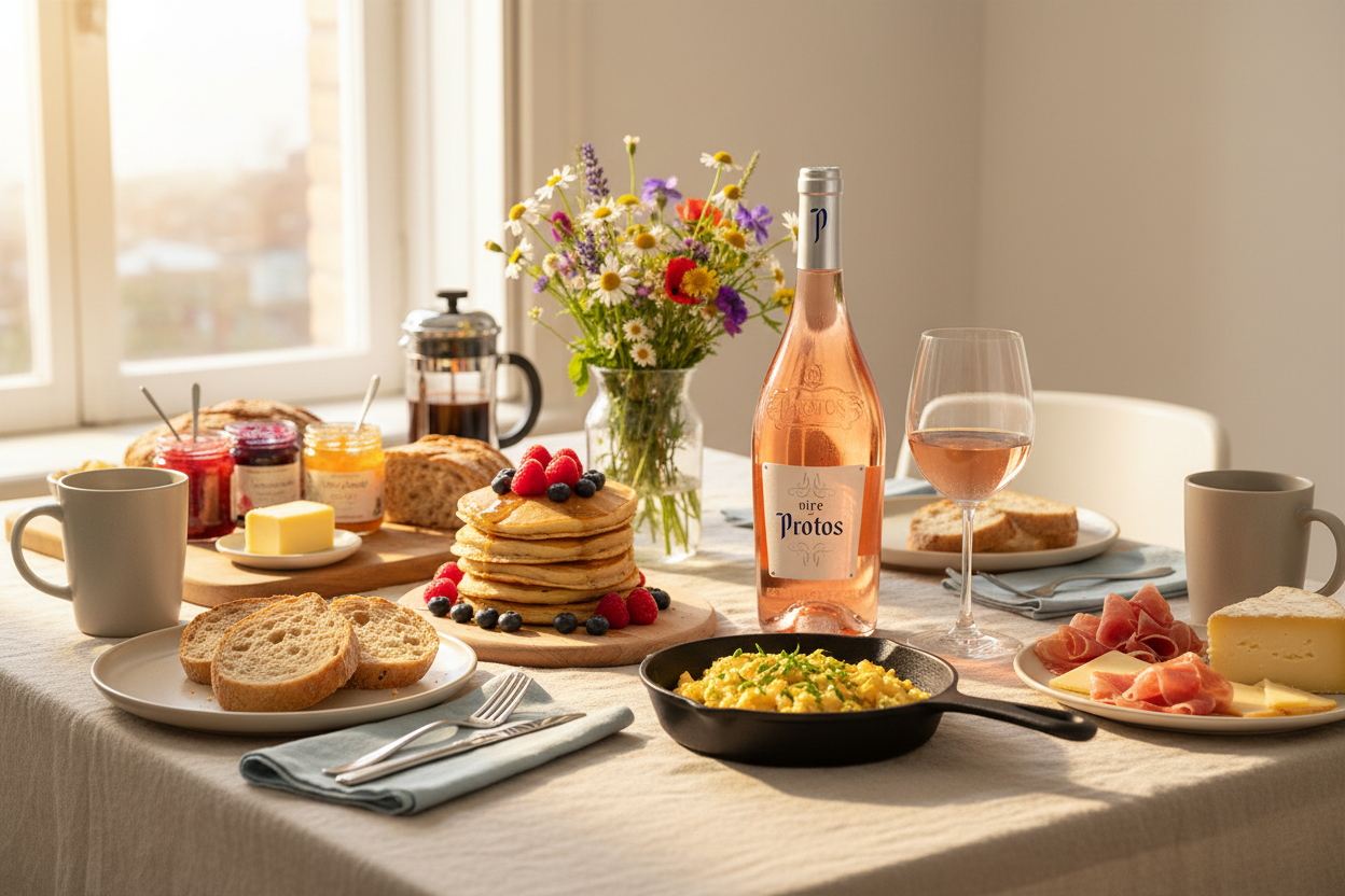 Protos Aire Rosado D.O. Cigales - Brunch en Casa