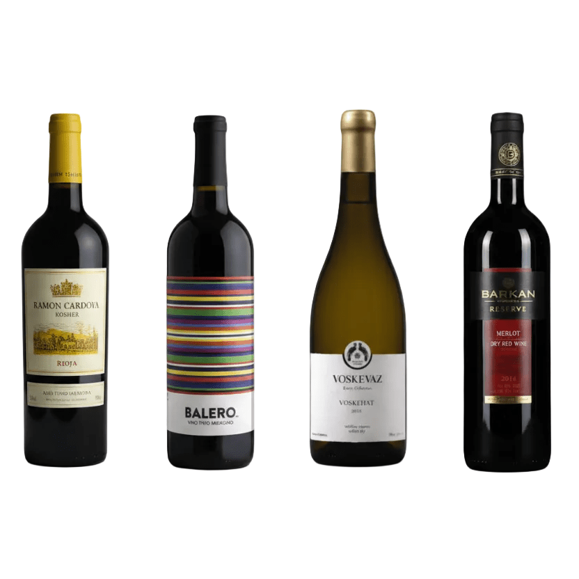 Puentes de Vid (2 vinos Kosher + 2 vinos No Kosher) - La Cava