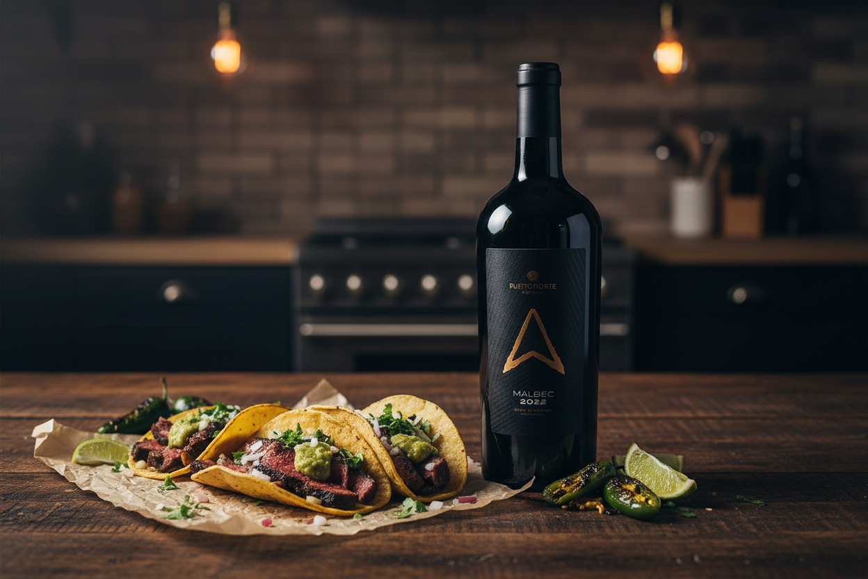 Punto Norte Malbec Tacos Rib-Eye
