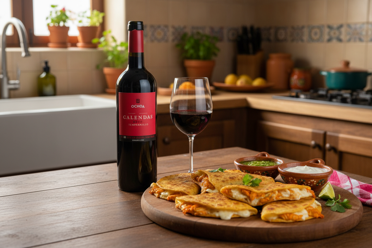 Quesadillas de flor de calabaza