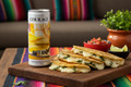 Quesadillas de harina con Chardonnay Courage