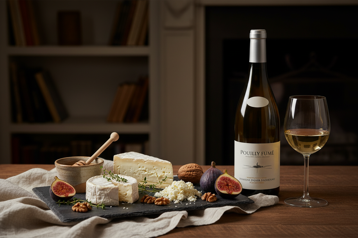 Quesos de cabra con Pouilly-Fumé 2023