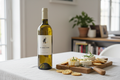 Quesos de cabra frescos — Thunevin Blanc du Beau-Père 2021