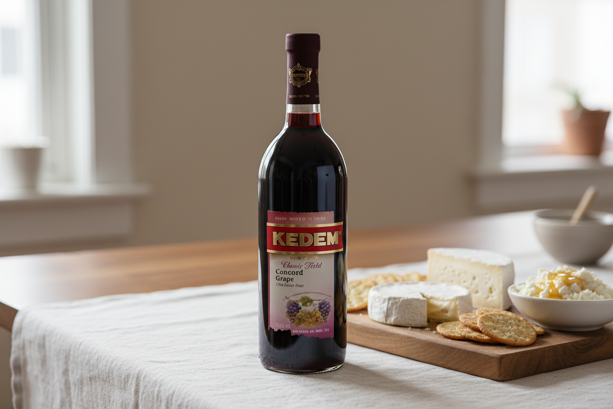 Quesos de pasta blanda — Kedem Concord Kal 750ml