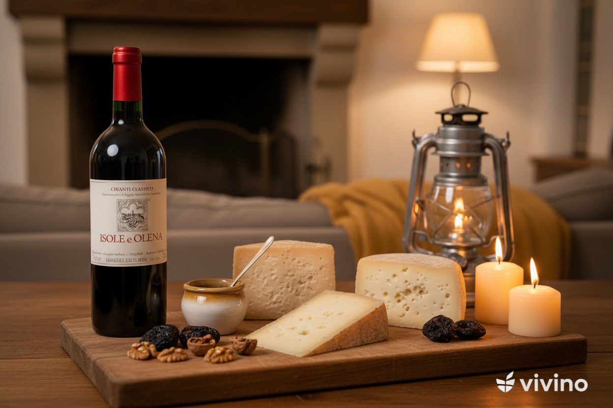 Quesos semicurados con Chianti Classico
