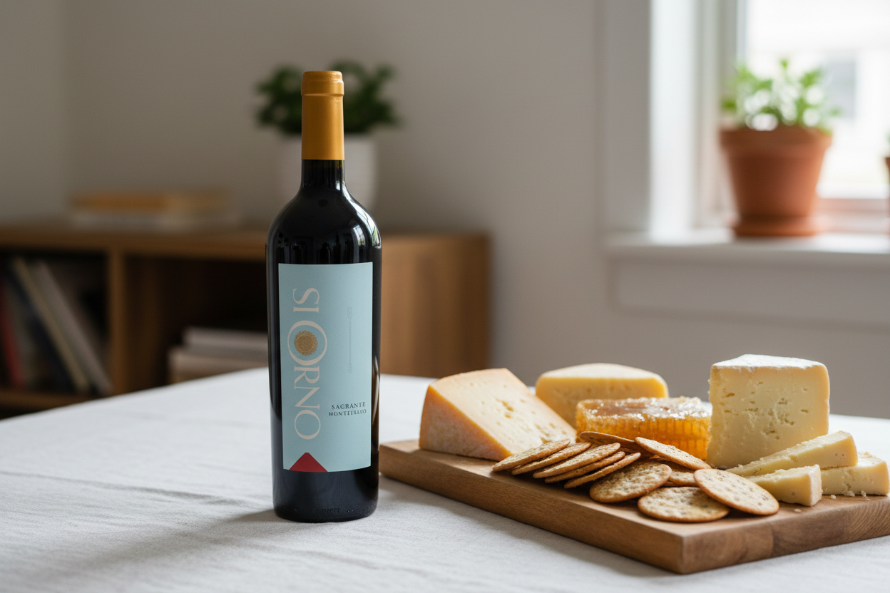 Quesos semicurados — Sforno Cabernet Sauvignon