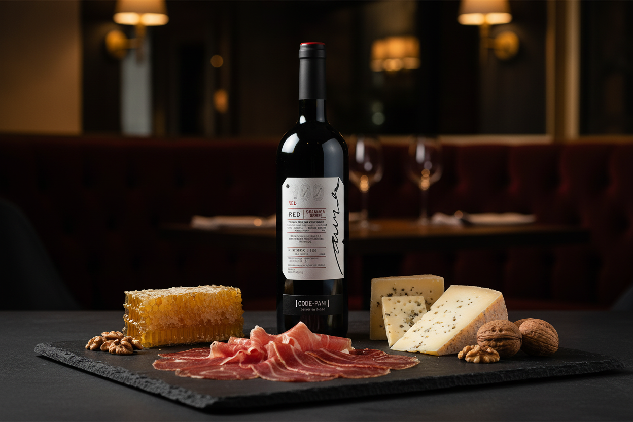 Quesos y jamón ibérico