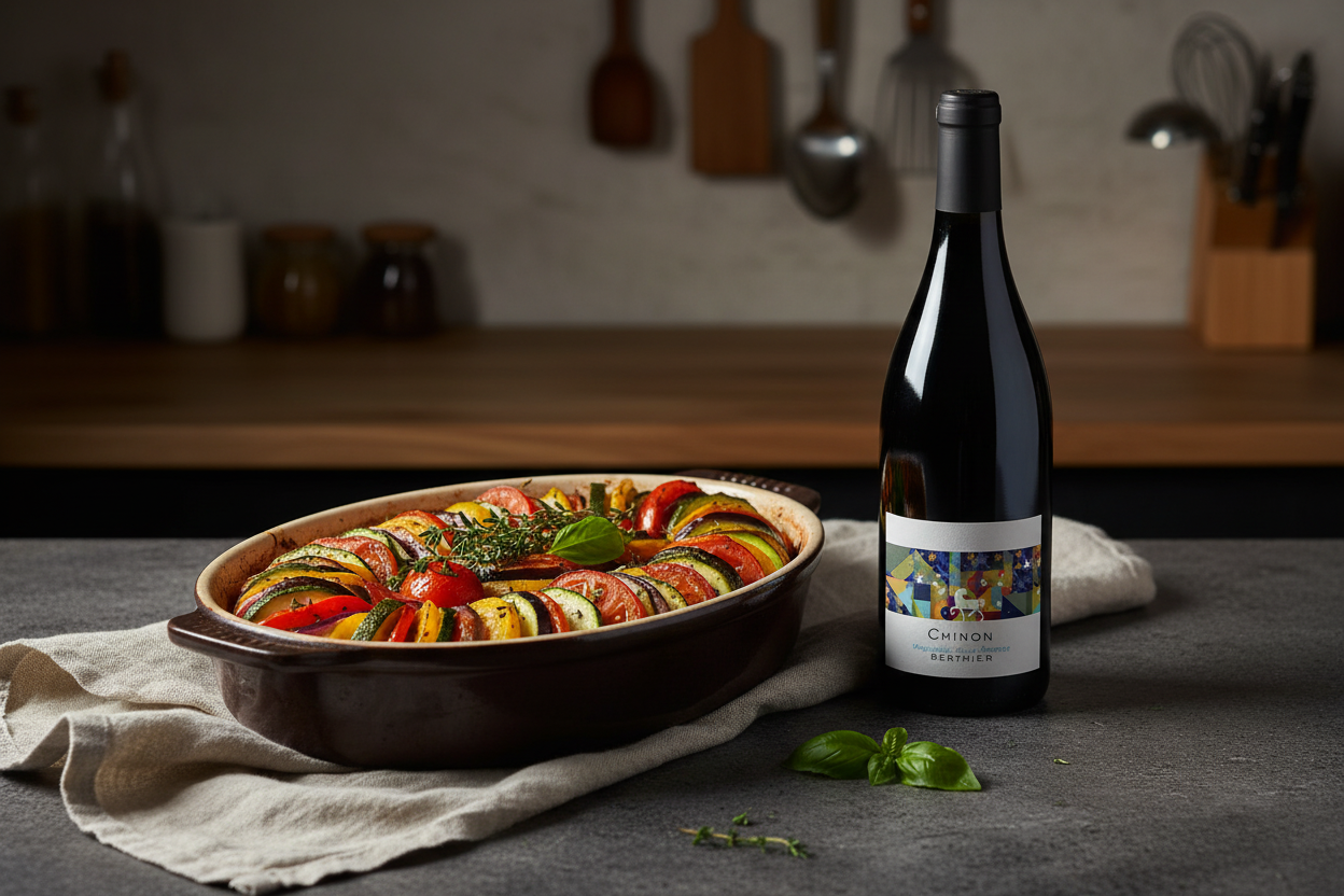 Ratatouille con Chinon 2024