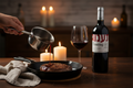Reducción de vino tinto y pimienta