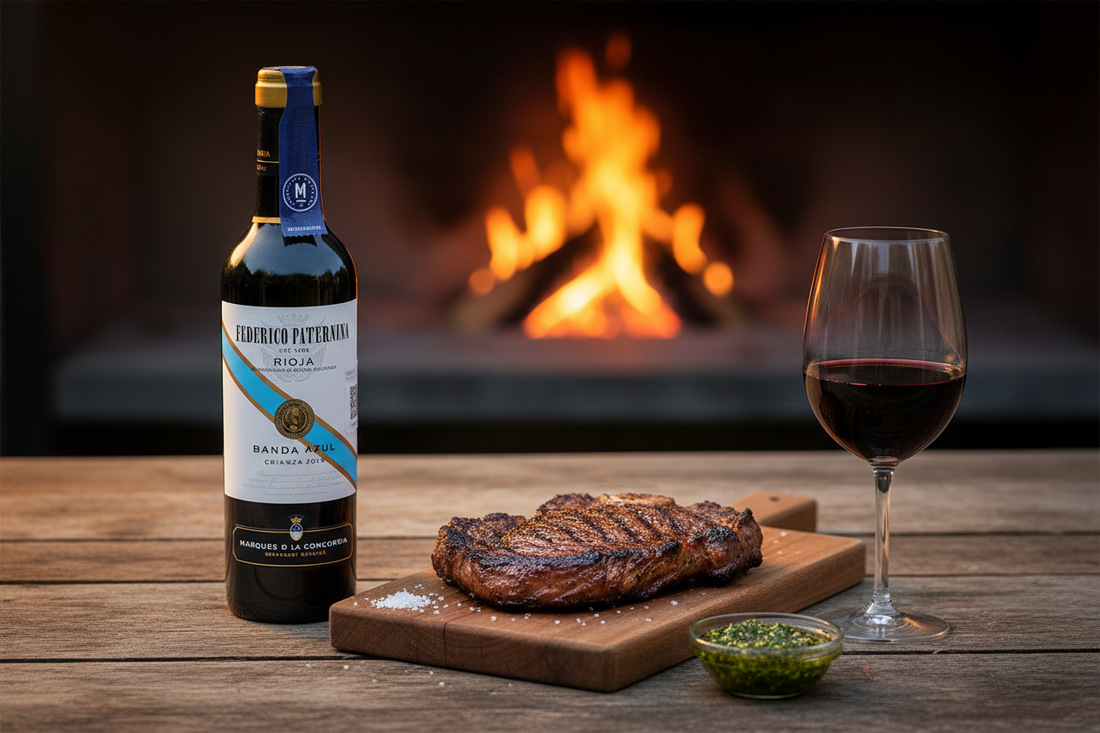 Vino Tinto Paternina Banda Azul Crianza de 750 ml