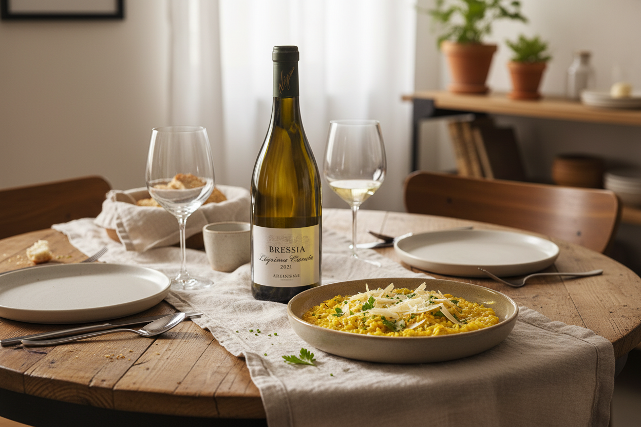 Risotto azafrán