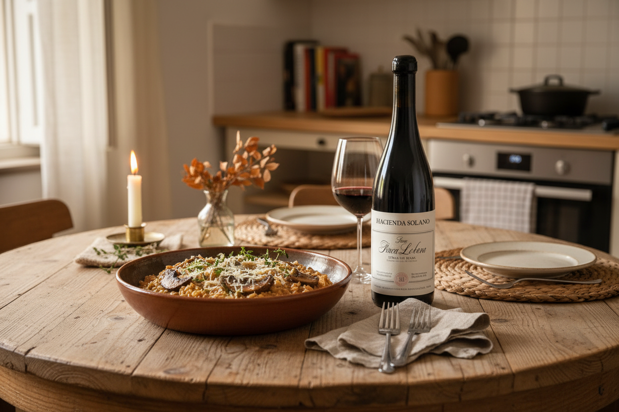 Risotto de boletus